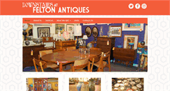 Desktop Screenshot of downstairsatfeltonantiques.com